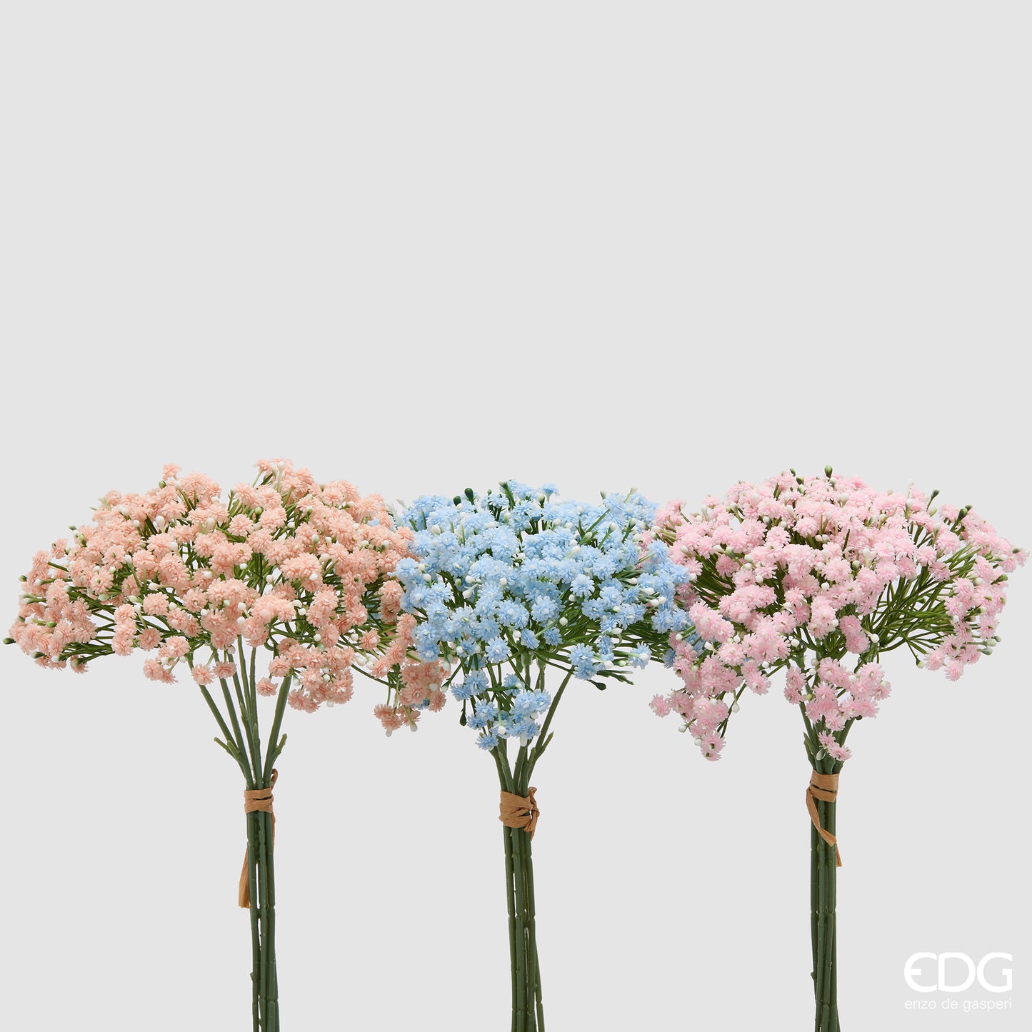 Cespuglio Gypsophila 3 Mazzi Colori Assortiti H40 cm EDG Enzo De Gasperi
