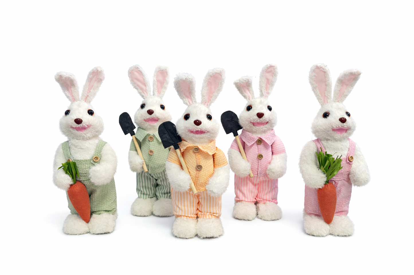 Coniglietto decorativo pasquale 31 cm – Decorazione Primaverile Elegante