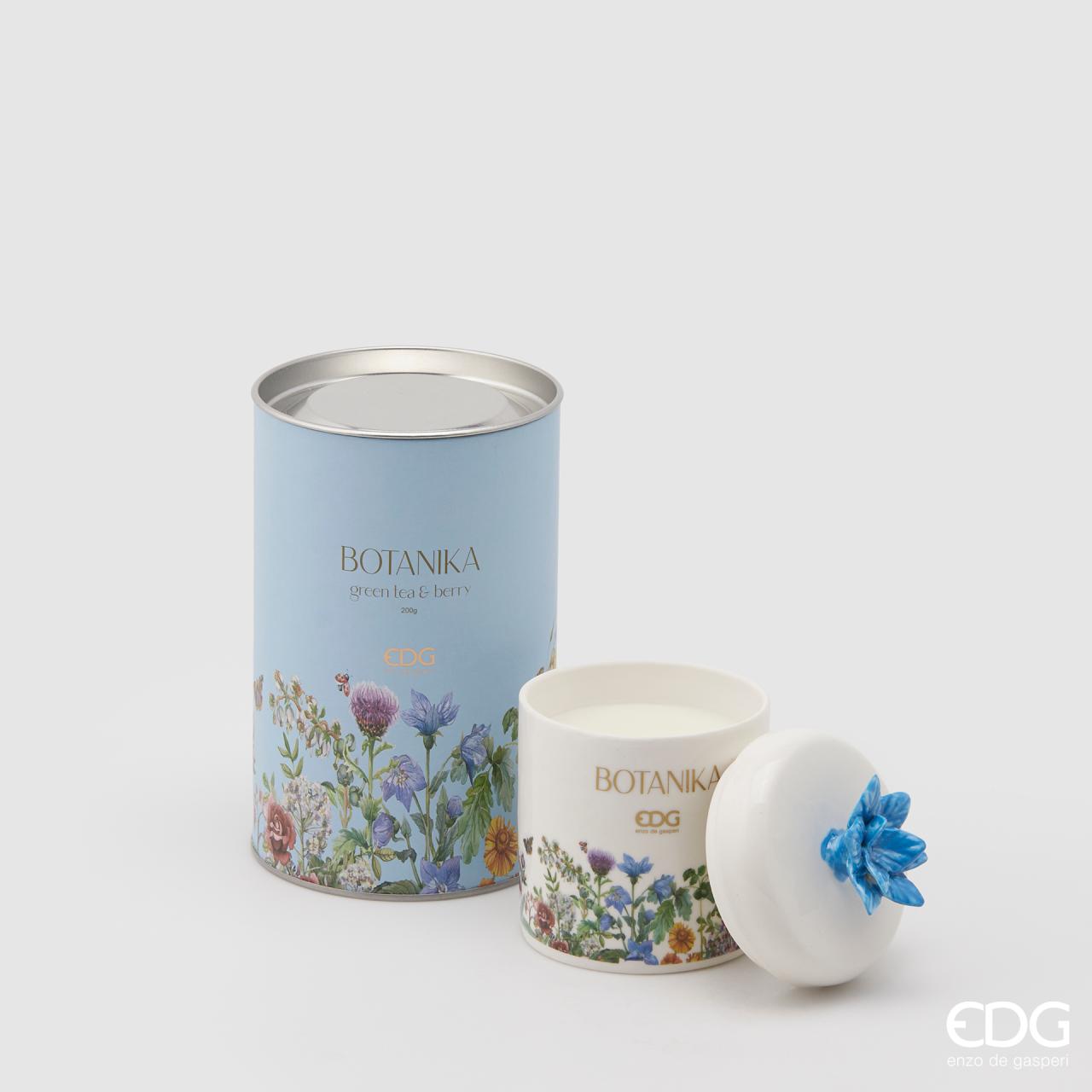 Candela Botanika Green Tea & Berry H13 cm EDG - Enzo De Gasperi