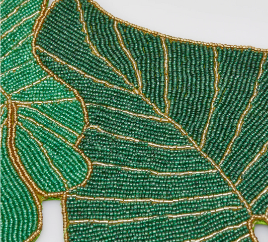 Runner Centrotavola Foglie 90x32 cm - EDG - Enzo De Gasperi