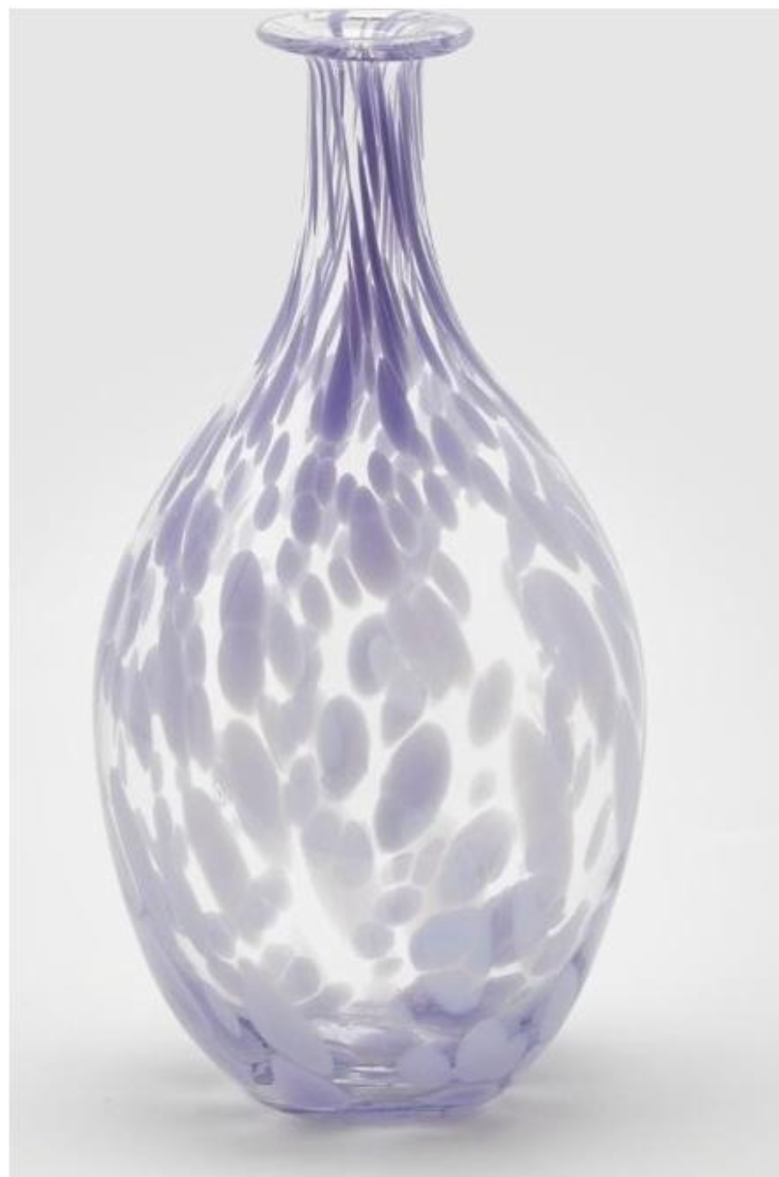 Vaso Lavender Vetro H18CM D28CM EDG - Enzo De Gasperi