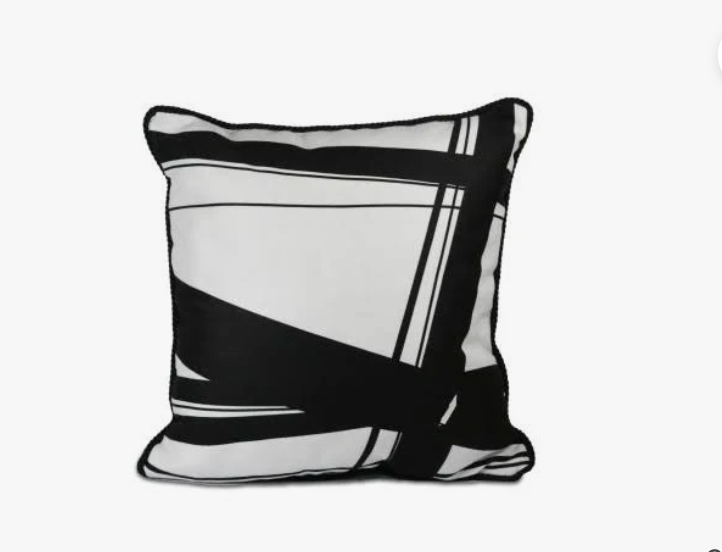 Cuscino in velluto 45 x 45 cm Optical Baci Milano