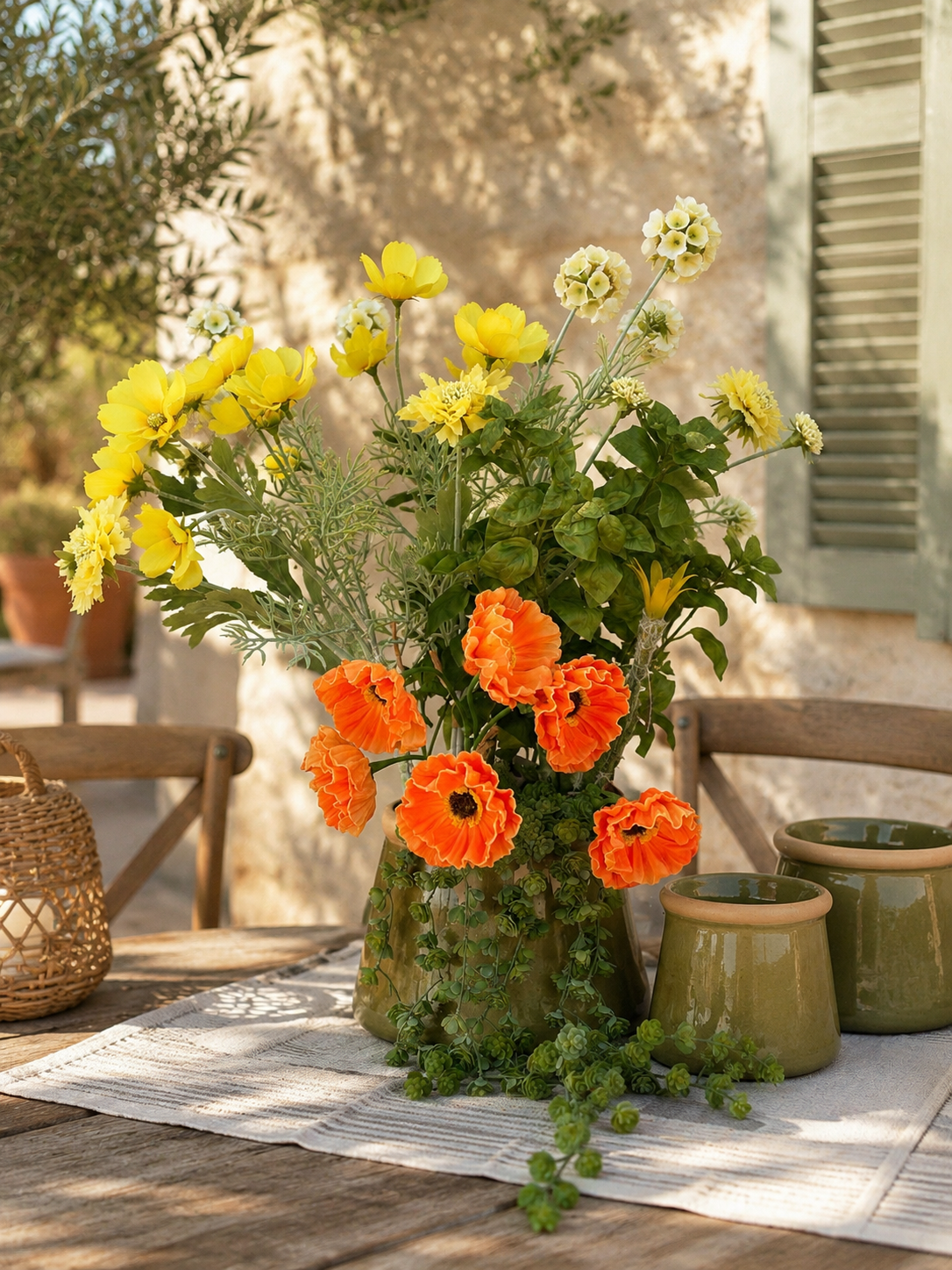 Vaso Composto Bellomia - Fioritura Mediterranea