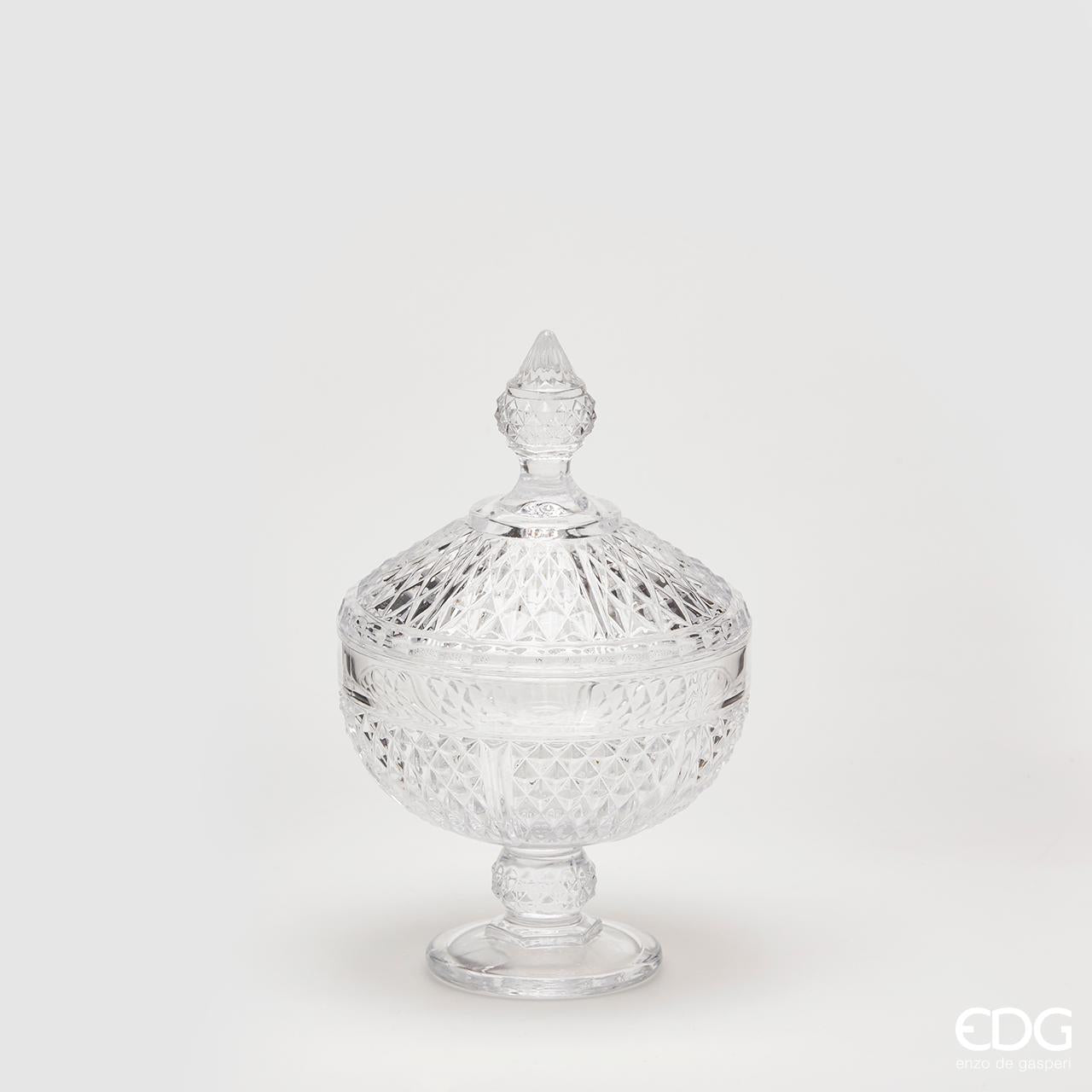 Contenitore Coppa Con Piede In Vetro H25 - EDG ENZO DE GASPERI