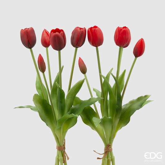 Bouquet di Tulipani H39cm 5 Boccioli EDG Enzo de Gasperi