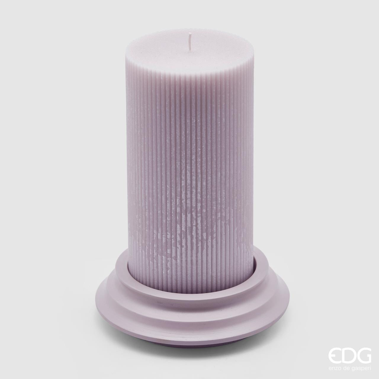 Candela Dorica con Piatto H20 D10 1550 GR- EDG Enzo De gasperi