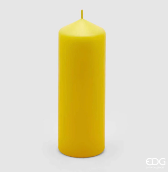 Candela Moccolo Gialla H12 D6,8 EDG - Enzo De Gasperi