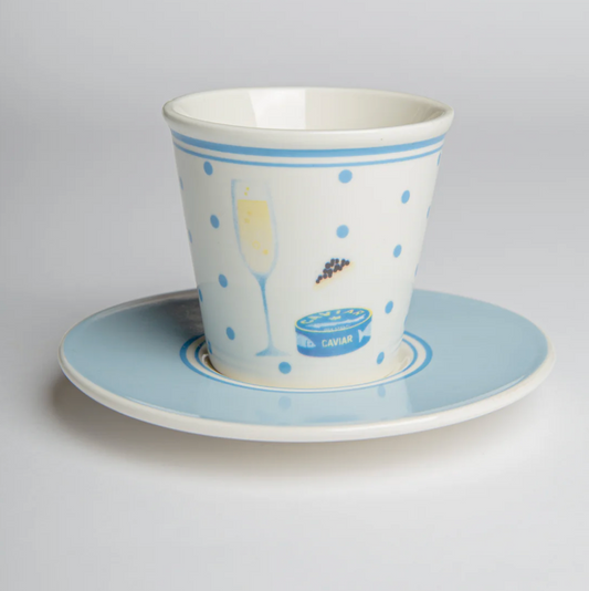 Blogo Design - Tazzina espresso con piattino