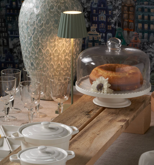 Alzata con Cupola in vetro – Ø 280 mm H 180 mm - Galbiati Milano