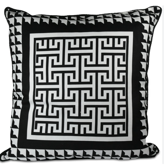 Cuscino In Velluto Optical 60x60 Baci Milano