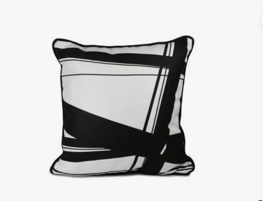 Cuscino in velluto 45 x 45 cm Optical Baci Milano