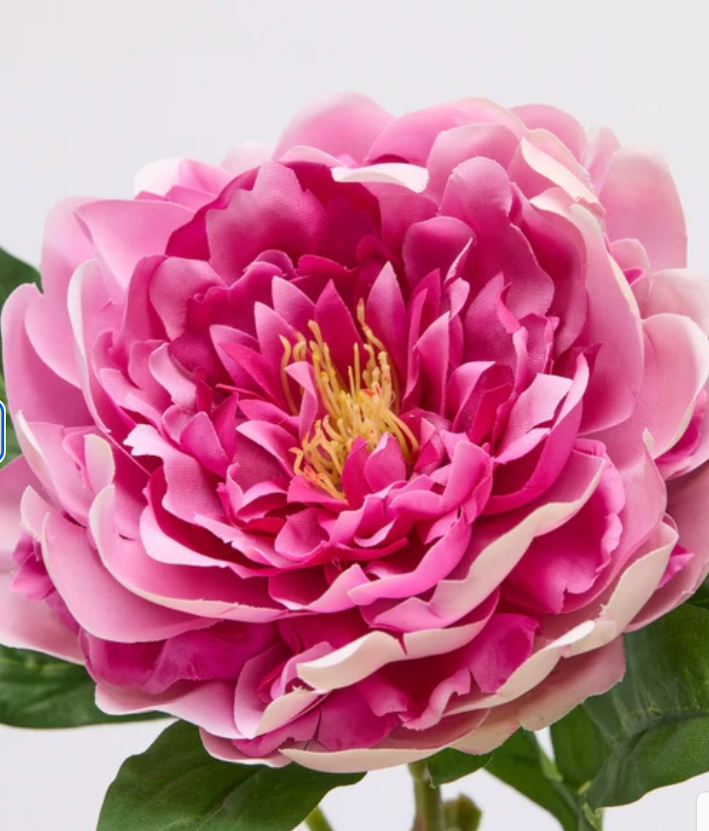 Fiore Peonia Dea Artificiale H66cm EDG - Enzo De Gasperi