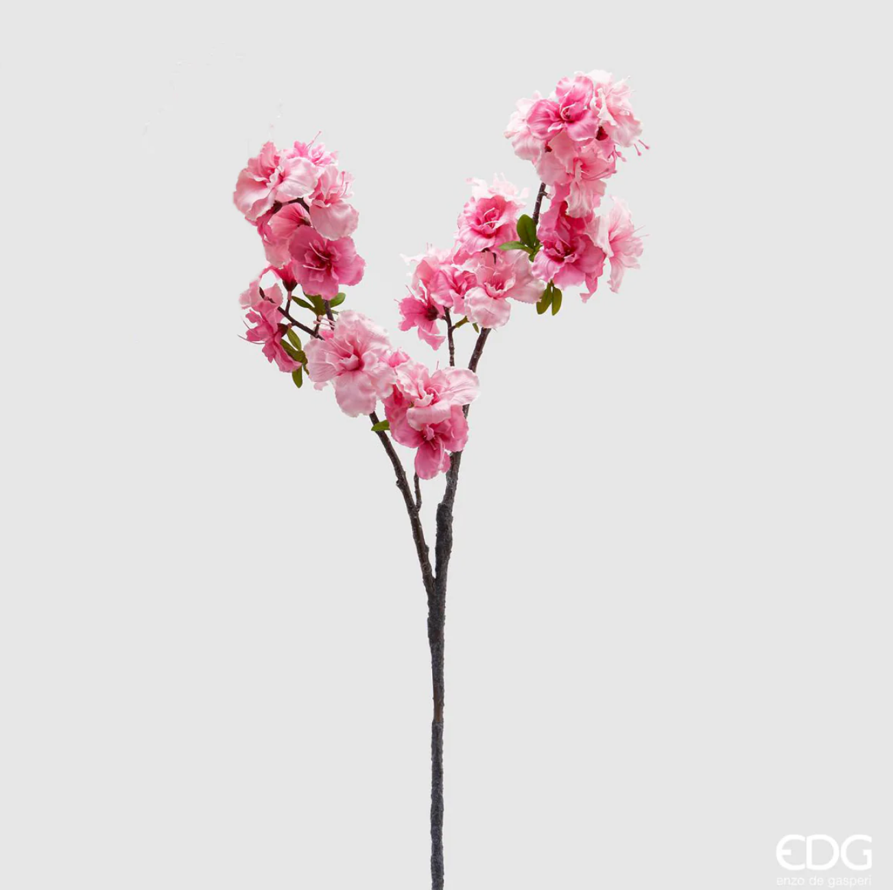 Ramo Artificiale di Pesco Giapponese Sakura Rosa Scuro H105 cm EDG - Enzo De Gasperi