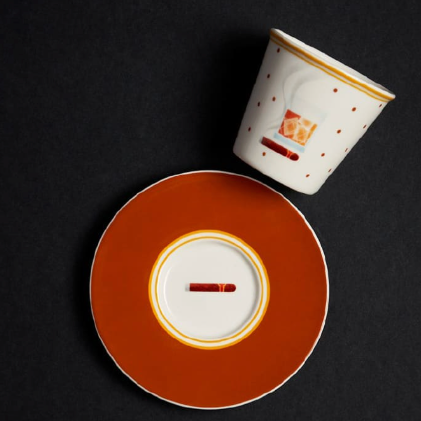 Blogo Design - Tazzina espresso con piattino