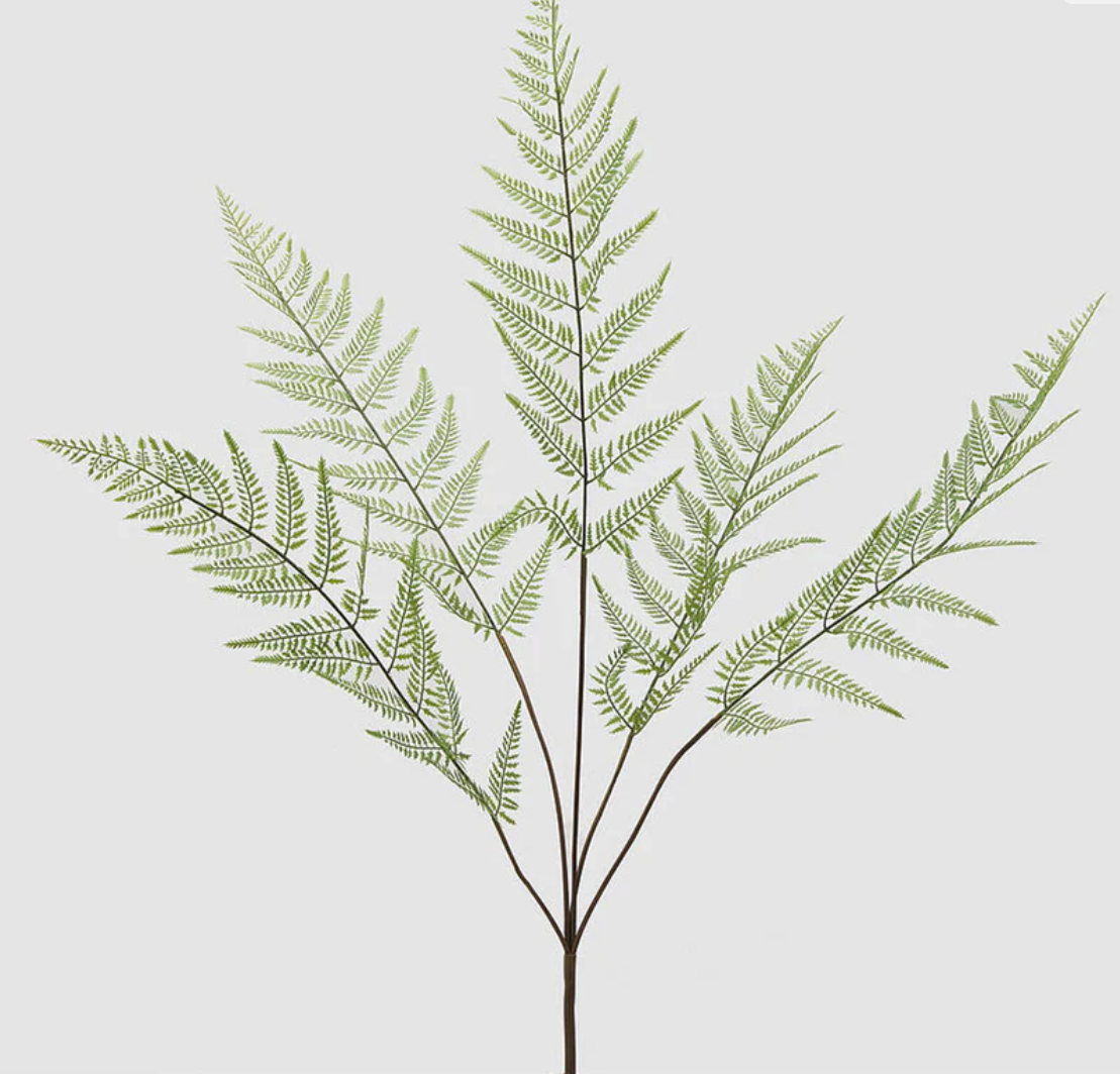 Felce cespuglio artificiale verde chiaro H97 cm EDG Enzo De Gasperi