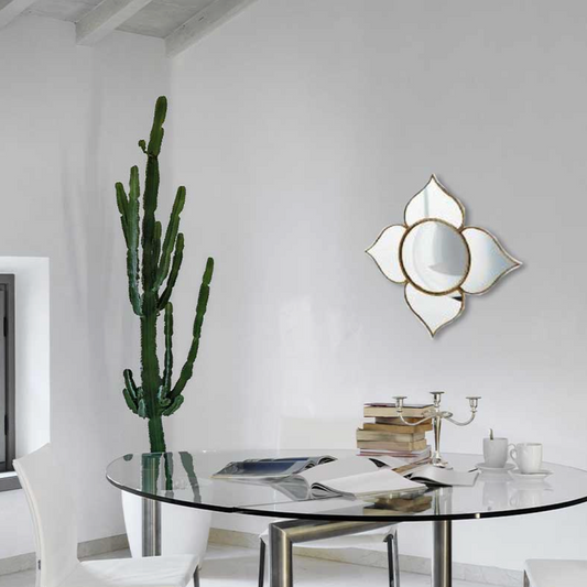 Specchio Fiore Convesso Gold- Edg D56