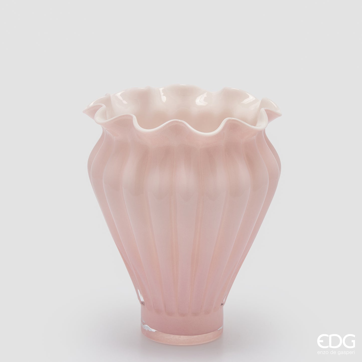Vaso Fleur in vetro 2 varianti colore - 2 varianti misure EDG - Enzo De Gasperi