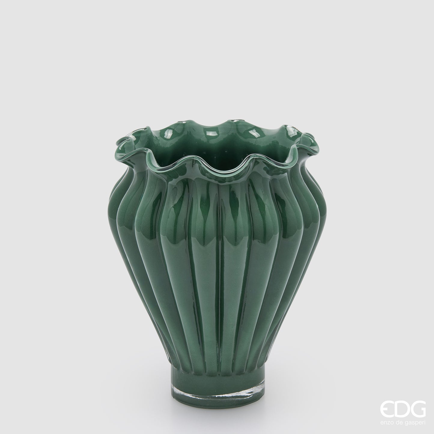 Vaso Fleur in vetro 2 varianti colore - 2 varianti misure EDG - Enzo De Gasperi