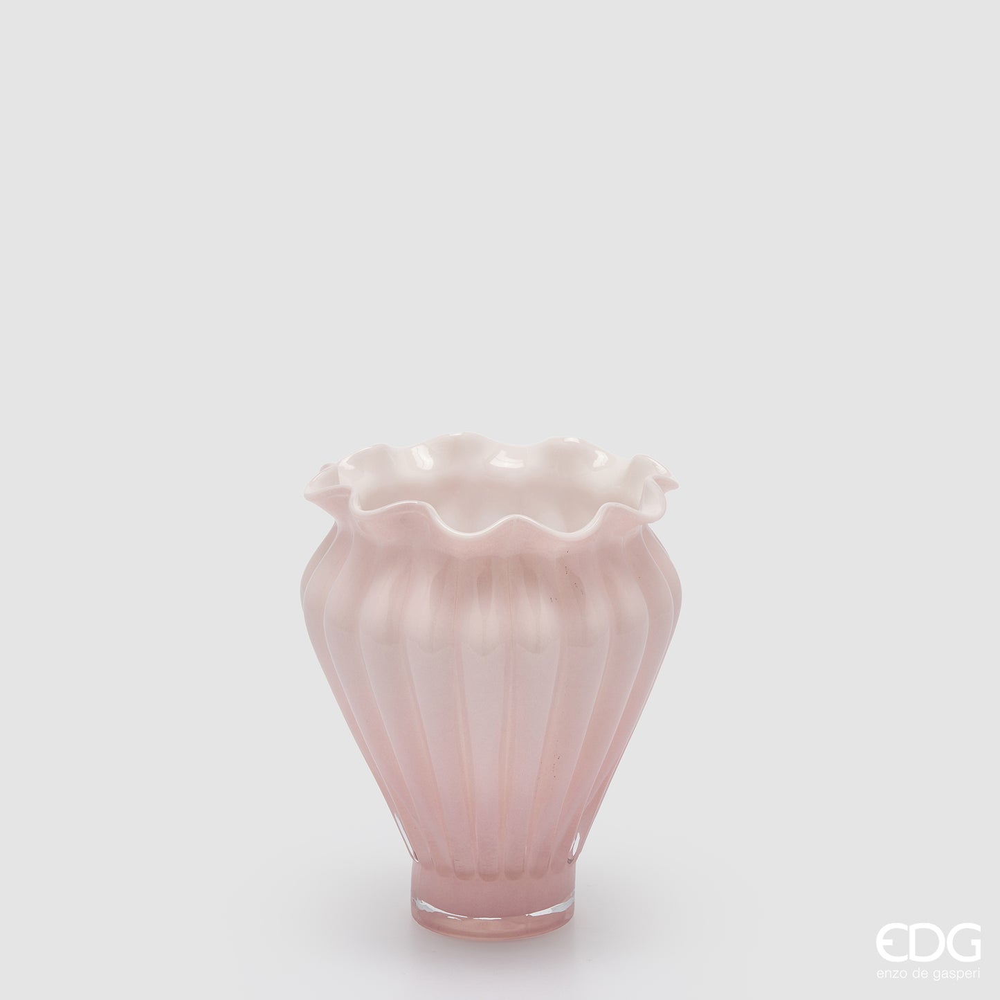 Vaso Fleur in vetro 2 varianti colore - 2 varianti misure EDG - Enzo De Gasperi