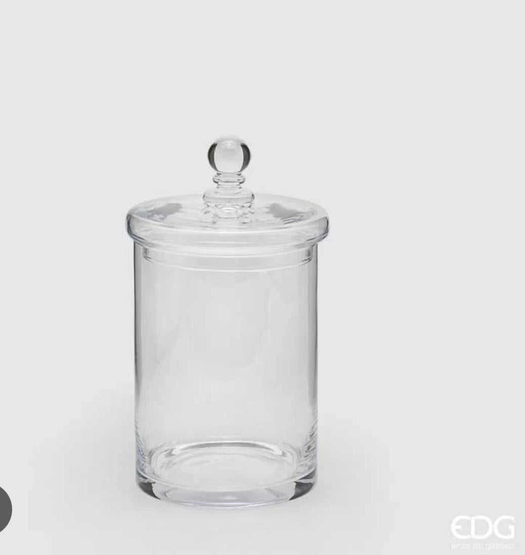 Contenitore Cilindro Vetro H28,5 D15 EDG ENZO DE GASPERI