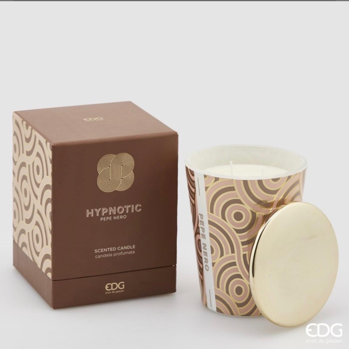 Candela Hypnotic con coperchio H12 PEPE NERO EDG -  Enzo De Gasperi
