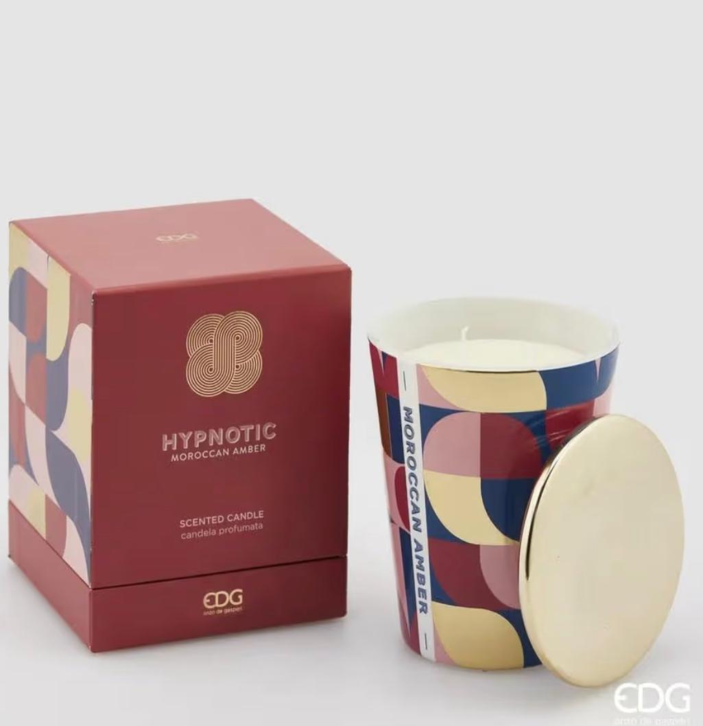 Candela Hypnotic con coperchio H12 MOROCCAN AMBER EDG - Enzo De Gasperi