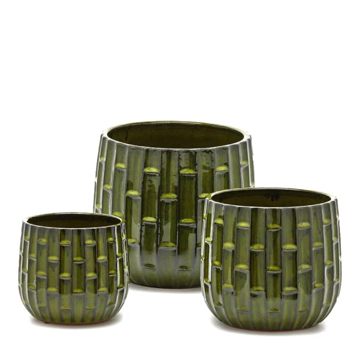 Vaso Cachepot SimilBamboo SR 3PZ C6 EDG - Enzo De Gasperi
