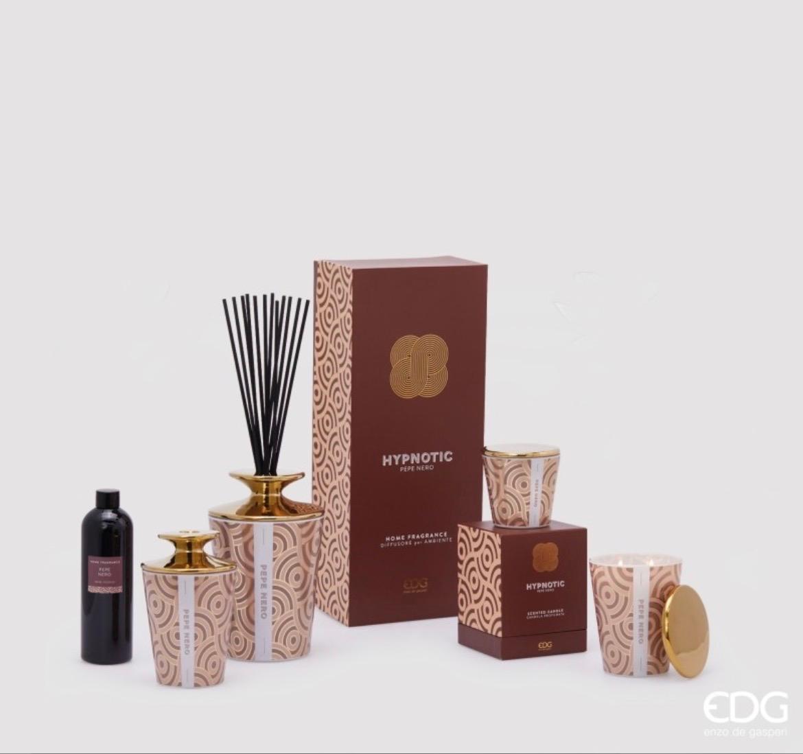 Candela Hypnotic con coperchio H12 PEPE NERO EDG -  Enzo De Gasperi