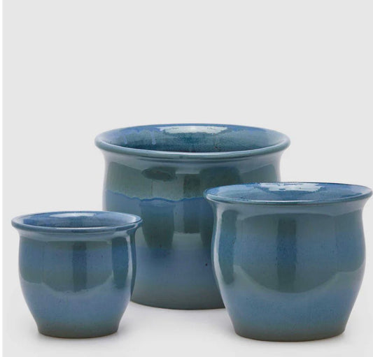 Vaso Cachepot Bombato SR 3PZ C6 EDG - Enzo De Gasperi