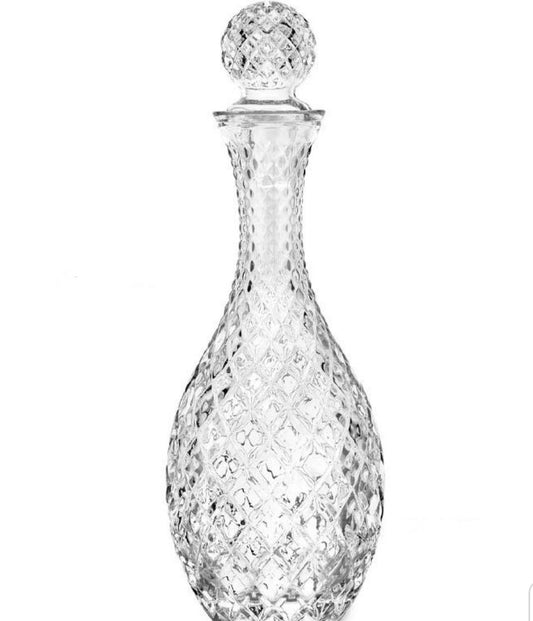 Bottiglia Lipari Da 1litro in Vetro Sfumato Ambra - Fade Maison